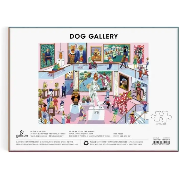Galison Köpek Galerisi Puzzle