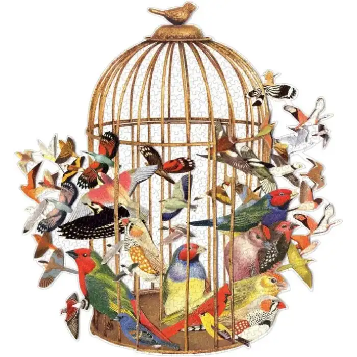 Galison Kuş Buketi Puzzle