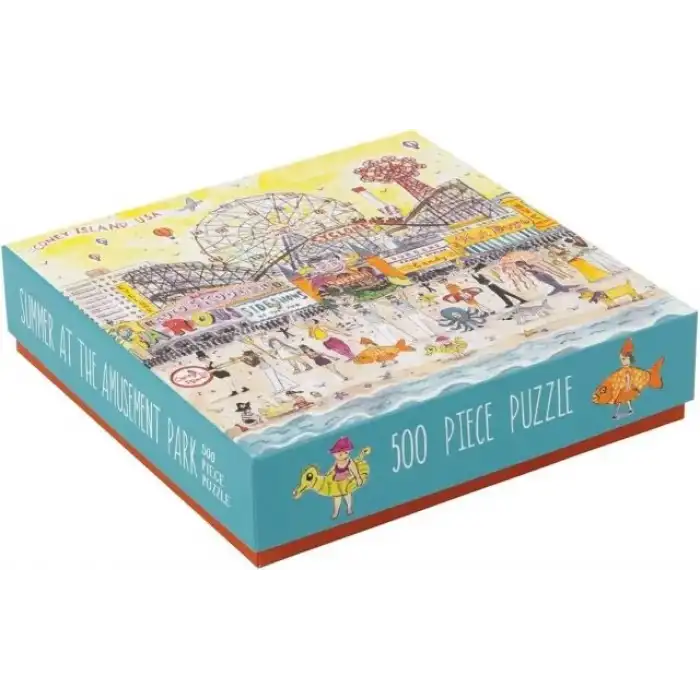 Galison Kütüphanede Bir Gün Puzzle