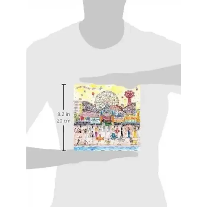 Galison Kütüphanede Bir Gün Puzzle