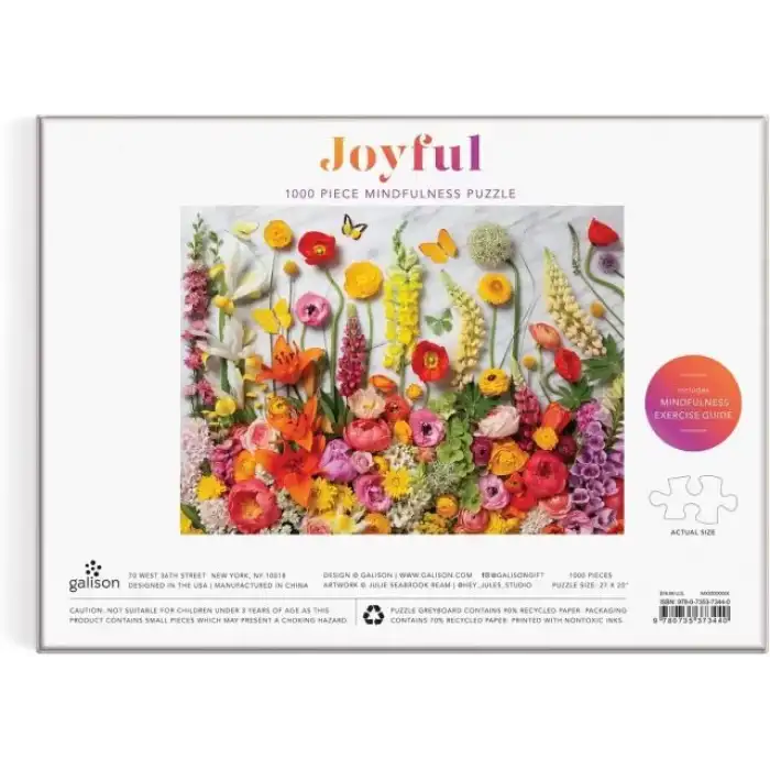 Galison Karışık Kaset Puzzle