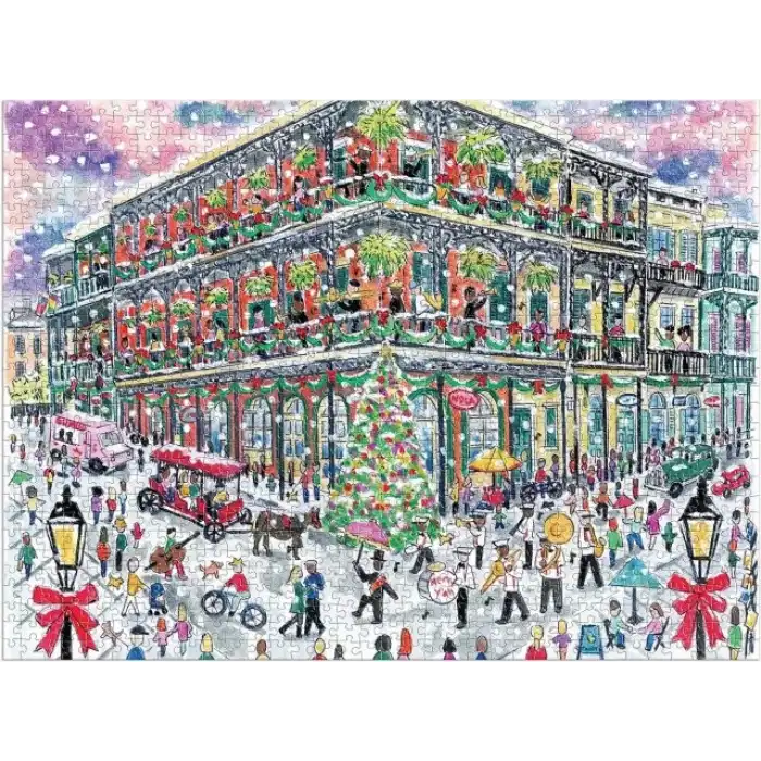 Galison Noel Ağacı Çiftliği Puzzle