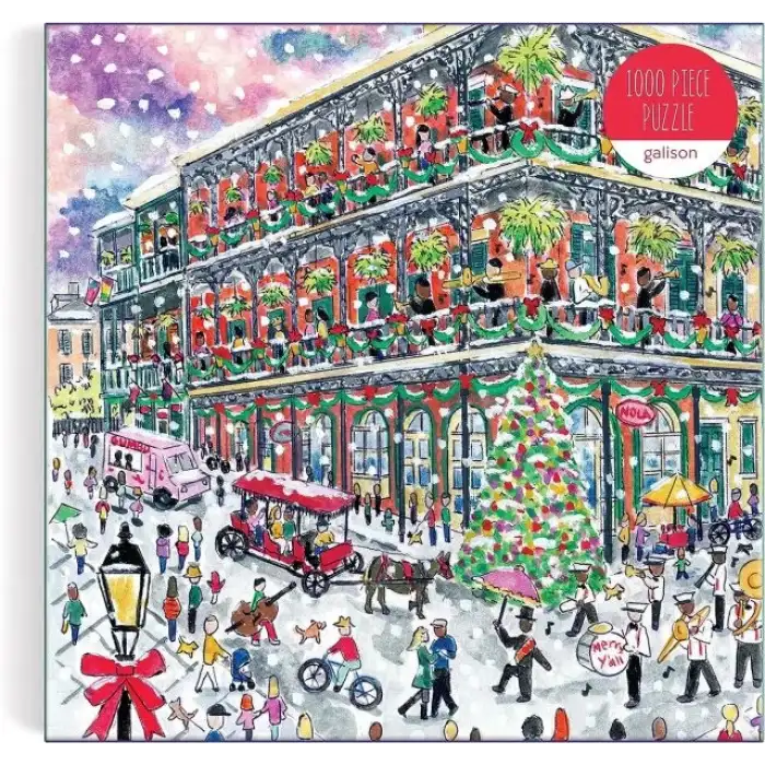 Galison Noel Ağacı Çiftliği Puzzle