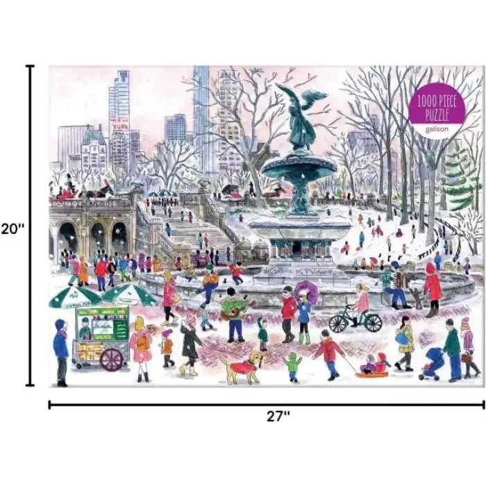 Galison New York Halk Kütüphanesi Puzzle