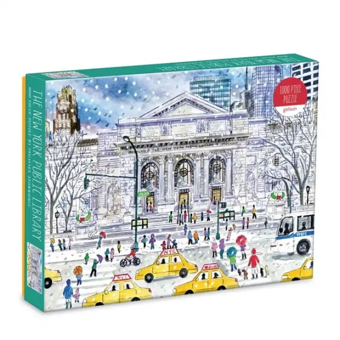 Galison New York Halk Kütüphanesi Puzzle