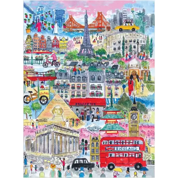 Galison New York Halk Kütüphanesi Puzzle