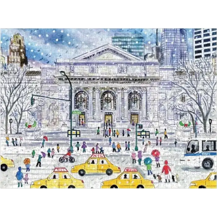 Galison New York Halk Kütüphanesi Puzzle