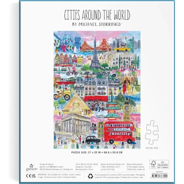 Galison New York Halk Kütüphanesi Puzzle