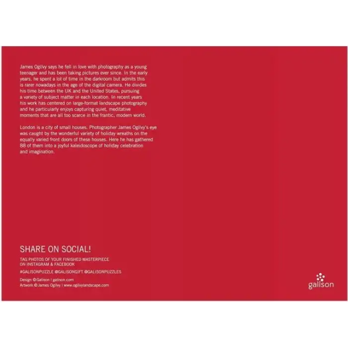 Galison Noel Renkleri Puzzle