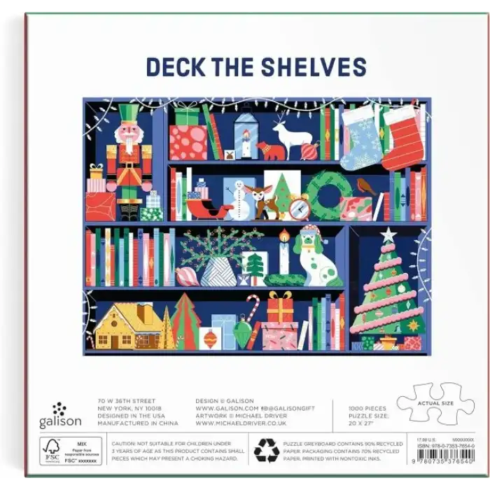 Galison Noel Renkleri Puzzle