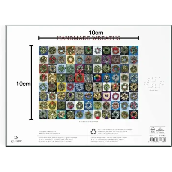 Galison Noel Renkleri Puzzle