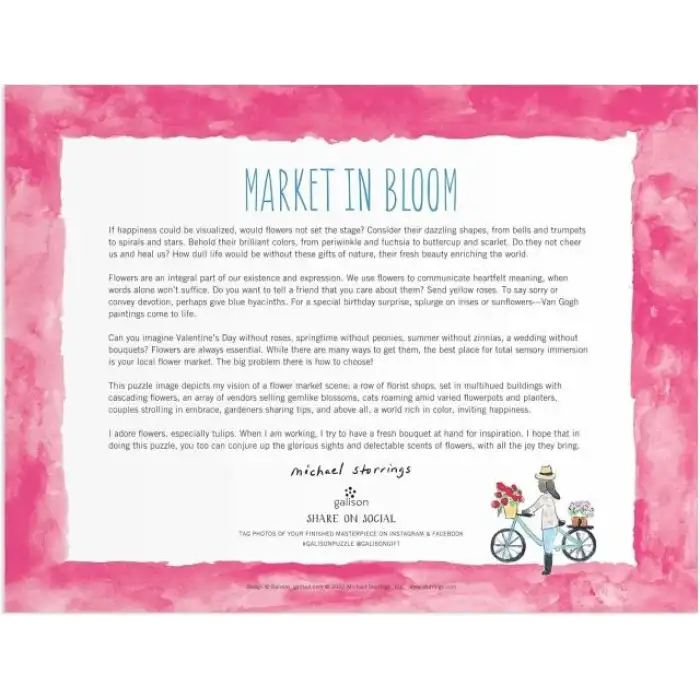 Galison Kütüphanede Bir Gün Puzzle