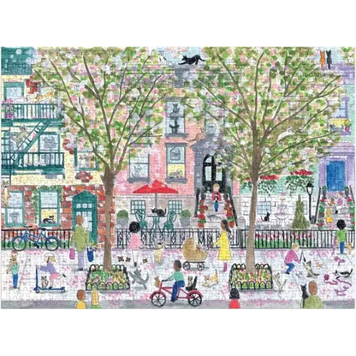 Galison Kütüphanede Bir Gün Puzzle