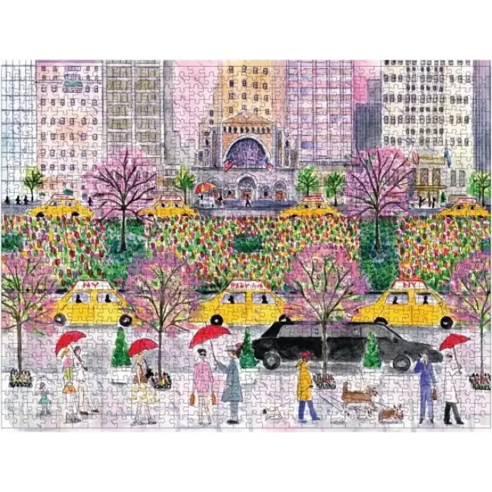 Galison Kütüphanede Bir Gün Puzzle