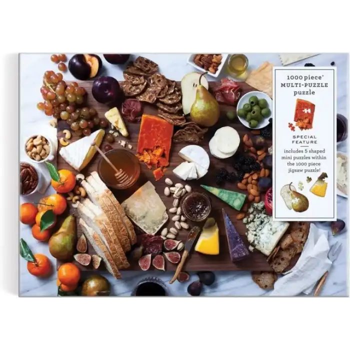 Galison Peynir Tabağı Sanatı Puzzle