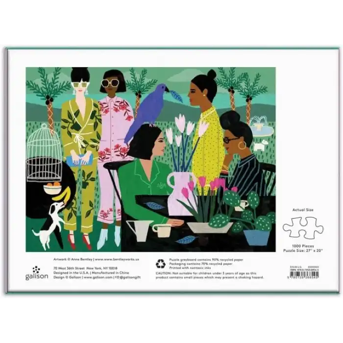 Galison Pijamalı Anneler Puzzle