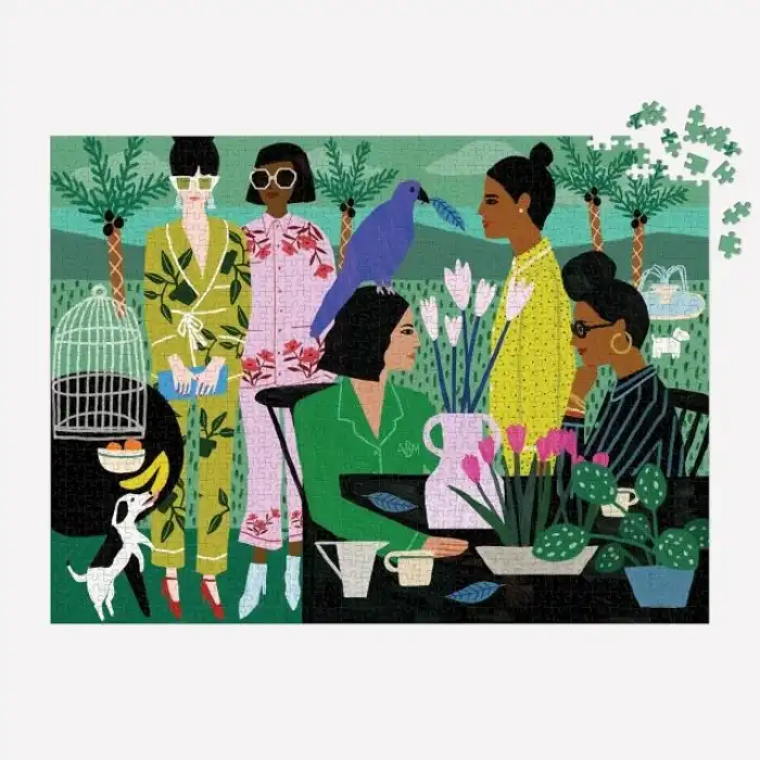 Galison Pijamalı Anneler Puzzle