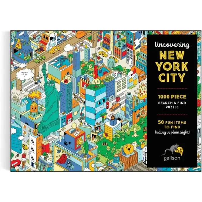 Galison Renkli New York Puzzle