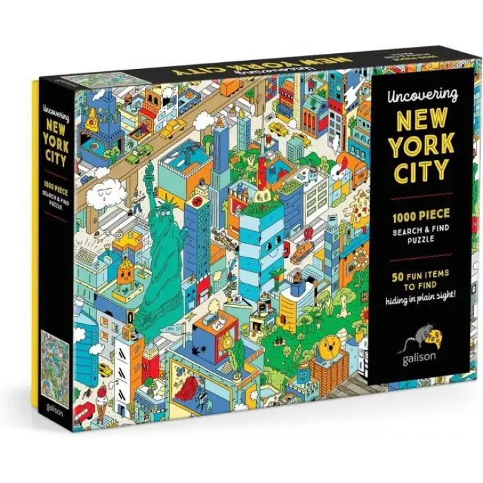 Galison Renkli New York Puzzle