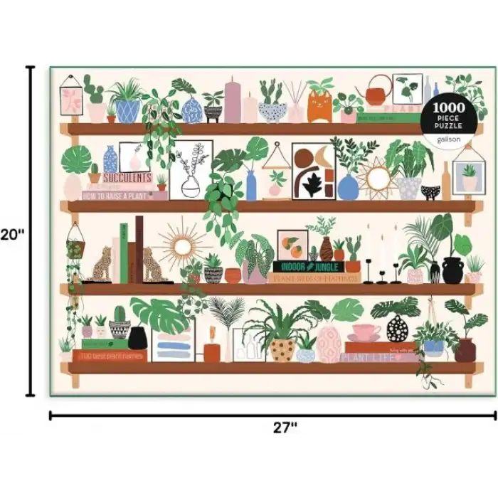 Galison Saksı Çiçeği Puzzle