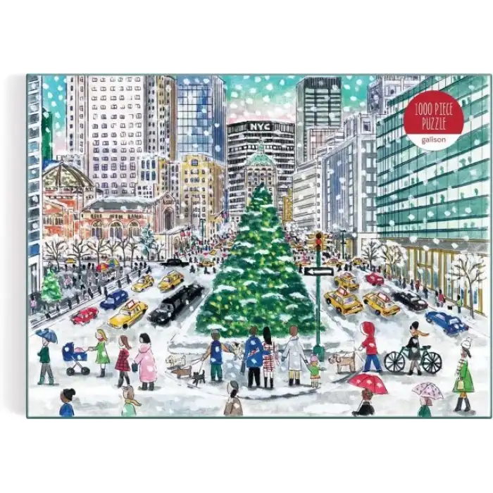 Galison Şehirde Noel Puzzle