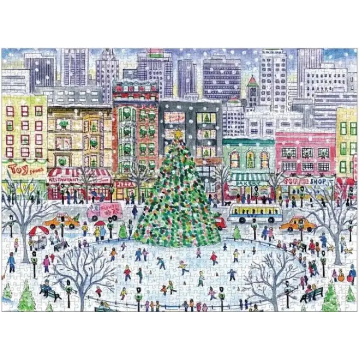 Galison Şehirde Noel Puzzle