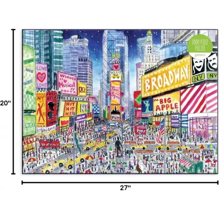 Galison Times Meydanı Puzzle