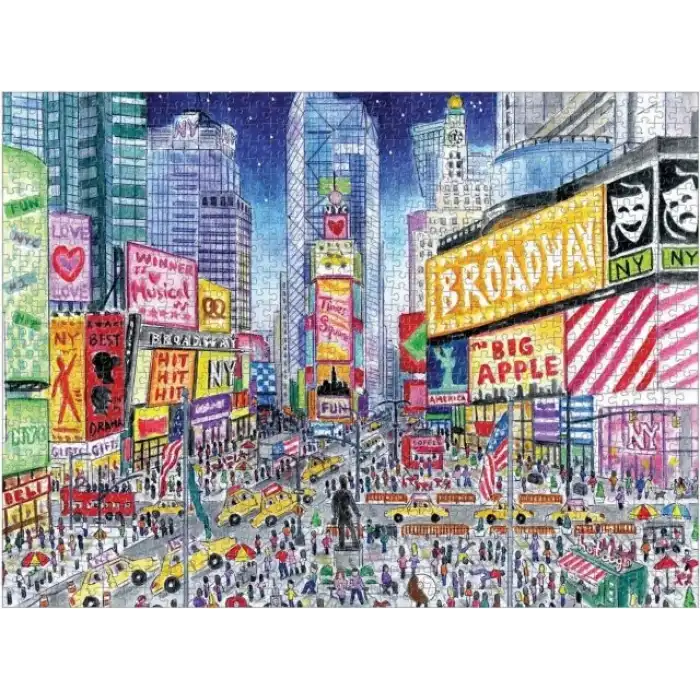 Galison Times Meydanı Puzzle