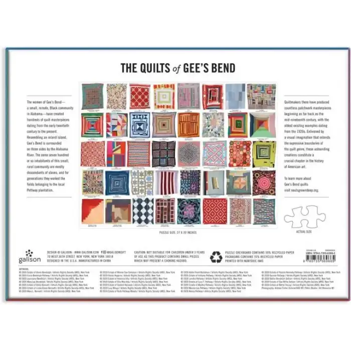 Galison Yorgan Puzzle