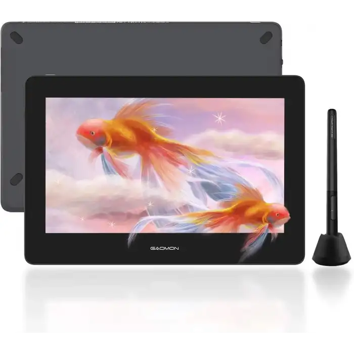 GAOMON PD1220 11.6 Inc Grafik Çizim Tableti - Kömür Grisi