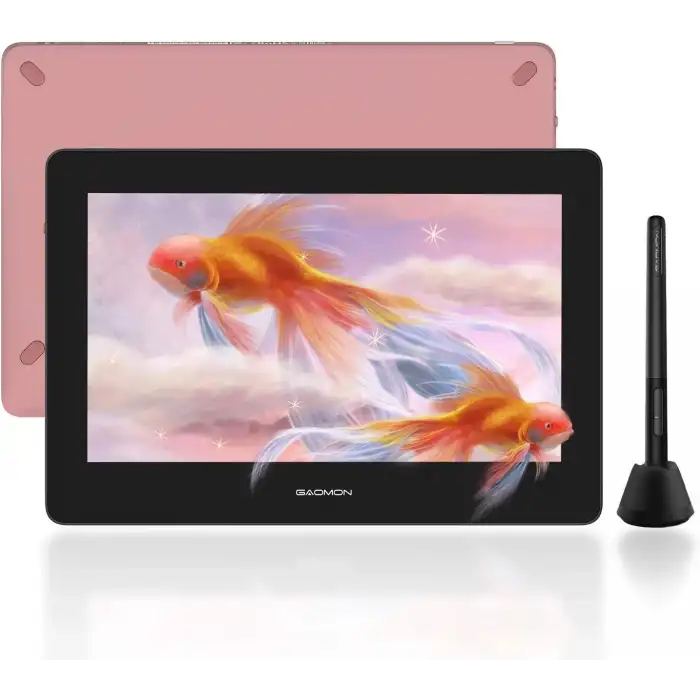 GAOMON PD1220 11.6 Inc Grafik Çizim Tableti - Toprak Kırmızı