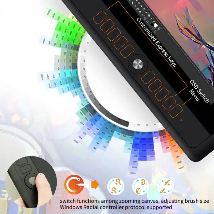 GAOMON PD156Pro - 15.6 Inc Ekranlı Çizim Tableti