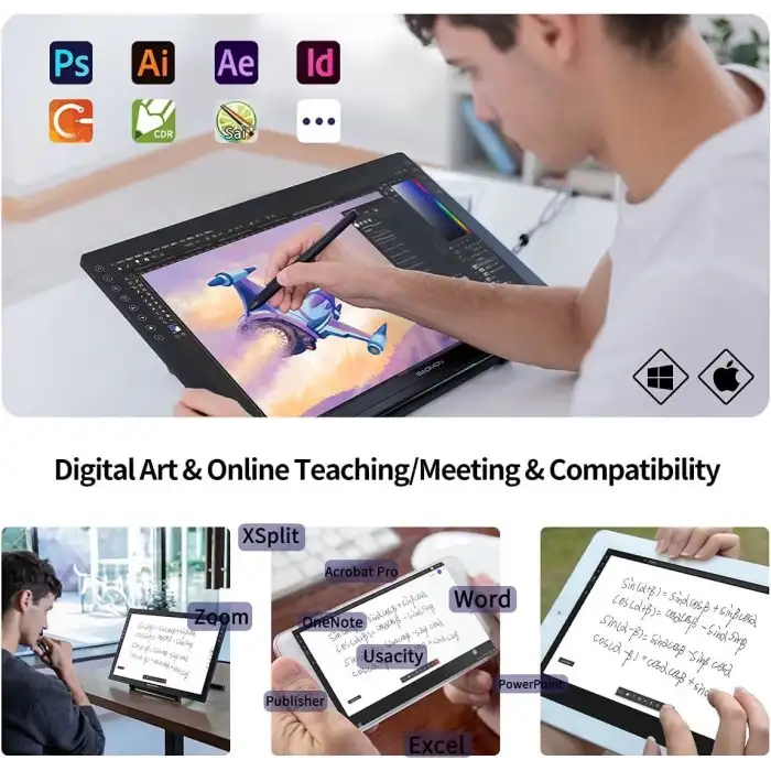 GAOMON PD2200 %130 sRGB Tam Lamine Kalem Ekran