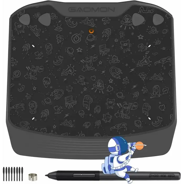 GAOMON S630 5x3.2 Inc OSU Tablet, 4 Ekspres Tuşlu