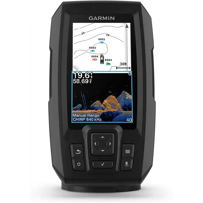 Garmin 010-02550-00 Striker Canlı 4cv, 4 inç Renkli Balık Bulucu