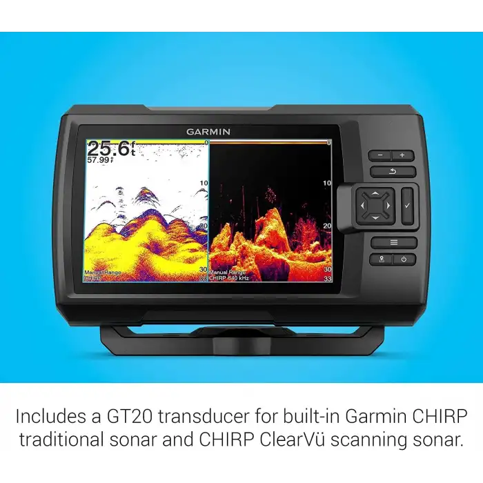 Garmin Striker Vivid 7cv, 7-inch Renkli Balık Bulucu (010-02552-00)