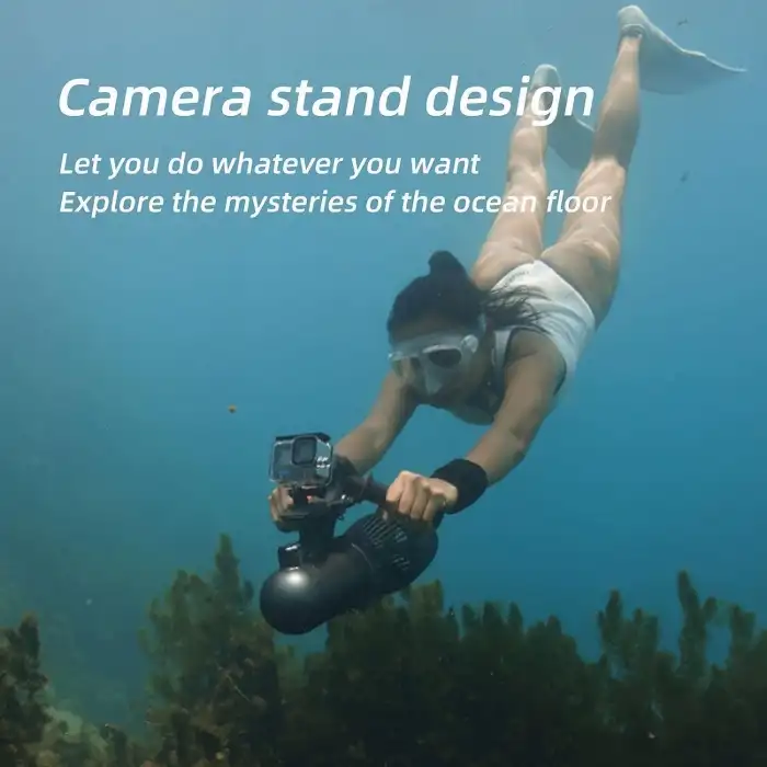 Geneinno 30m Su Geçirmez, Çantalı Su Altı Scooter, 500W RC Sup Motor