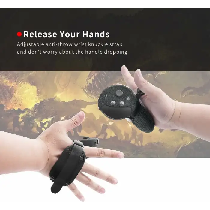 Globular Meta Quest Pro Kontrolleri için PU Deri Yastık Pedi - Daha Rahat