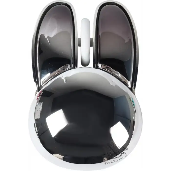 Guguelec Kablosuz Mouse, Sevimli Tavşan Bluetooth Çift Mod, Küçük - Gümüş