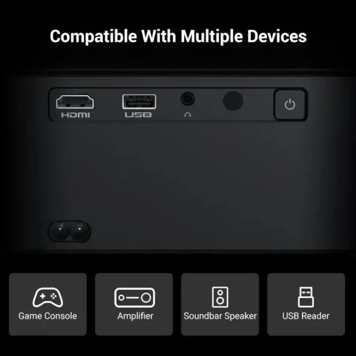 HAPPRUN 1500 ANSI Akıllı Projektör, 4K 300 Ekran