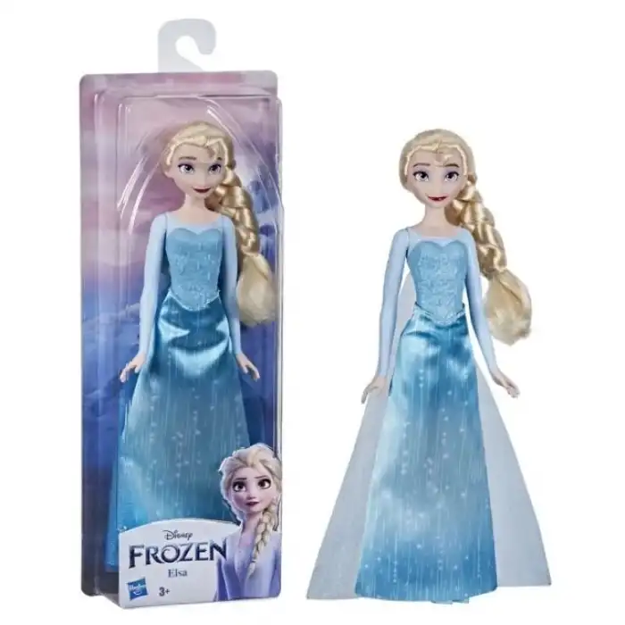 Hasbro Disney Frozen Parlayan Elsa Moda Bebeği