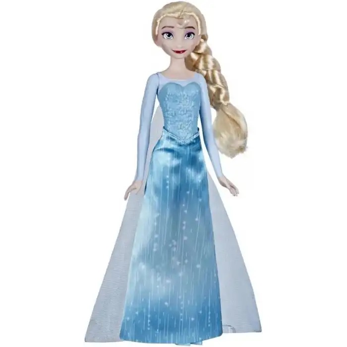 Hasbro Disney Frozen Parlayan Elsa Moda Bebeği