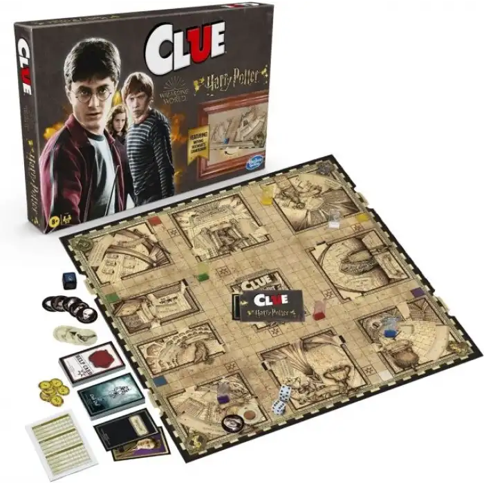 Hasbro Gaming Clue: Büyücülük Dünyası Harry Potter Sürümü