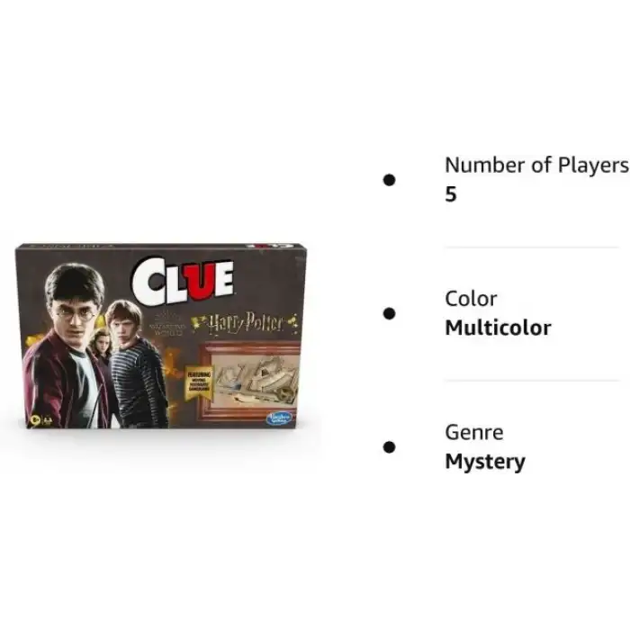 Hasbro Gaming Clue: Büyücülük Dünyası Harry Potter Sürümü