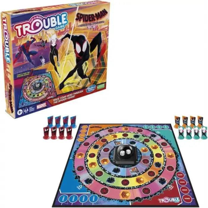 Hasbro Gaming Marvel Trouble: The Spider-Verse Sürümü