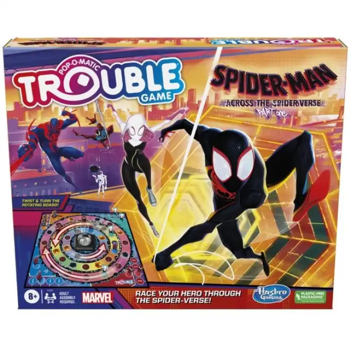 Hasbro Gaming Marvel Trouble: The Spider-Verse Sürümü