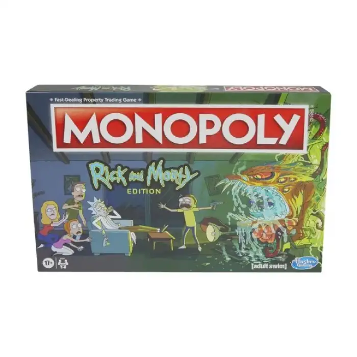 Hasbro Gaming Monopoly: Rick ve Morty Sürümü Masa Oyunu