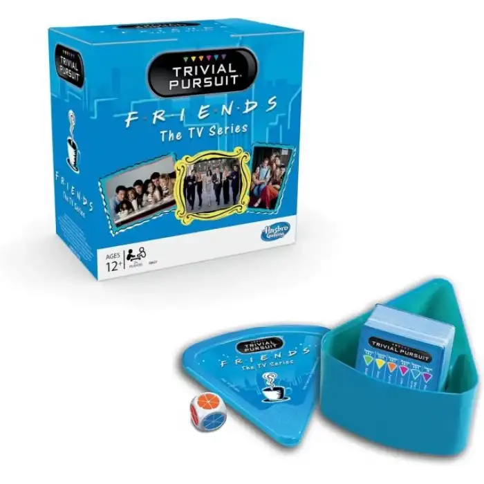Hasbro Gaming Trivial Pursuit: Friends TV Dizisi Sürümü Parti Oyunu