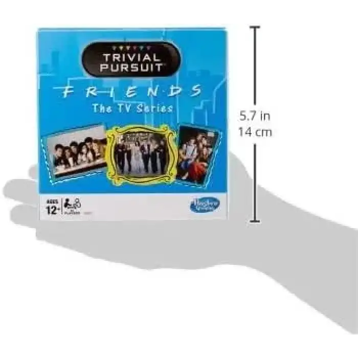 Hasbro Gaming Trivial Pursuit: Friends TV Dizisi Sürümü Parti Oyunu