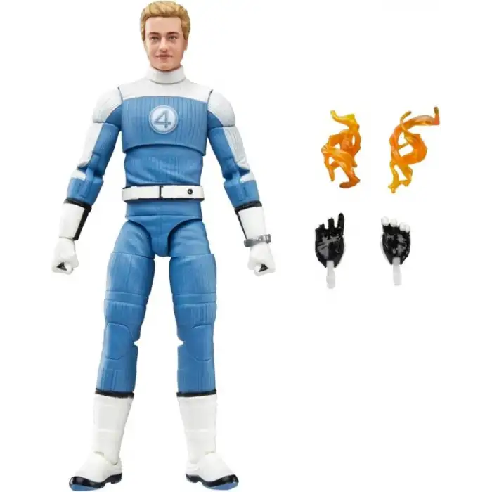 Hasbro Marvel Legends Serisi Fantastik Dörtlü: İlk Adımlar Johnny Storm Figürü